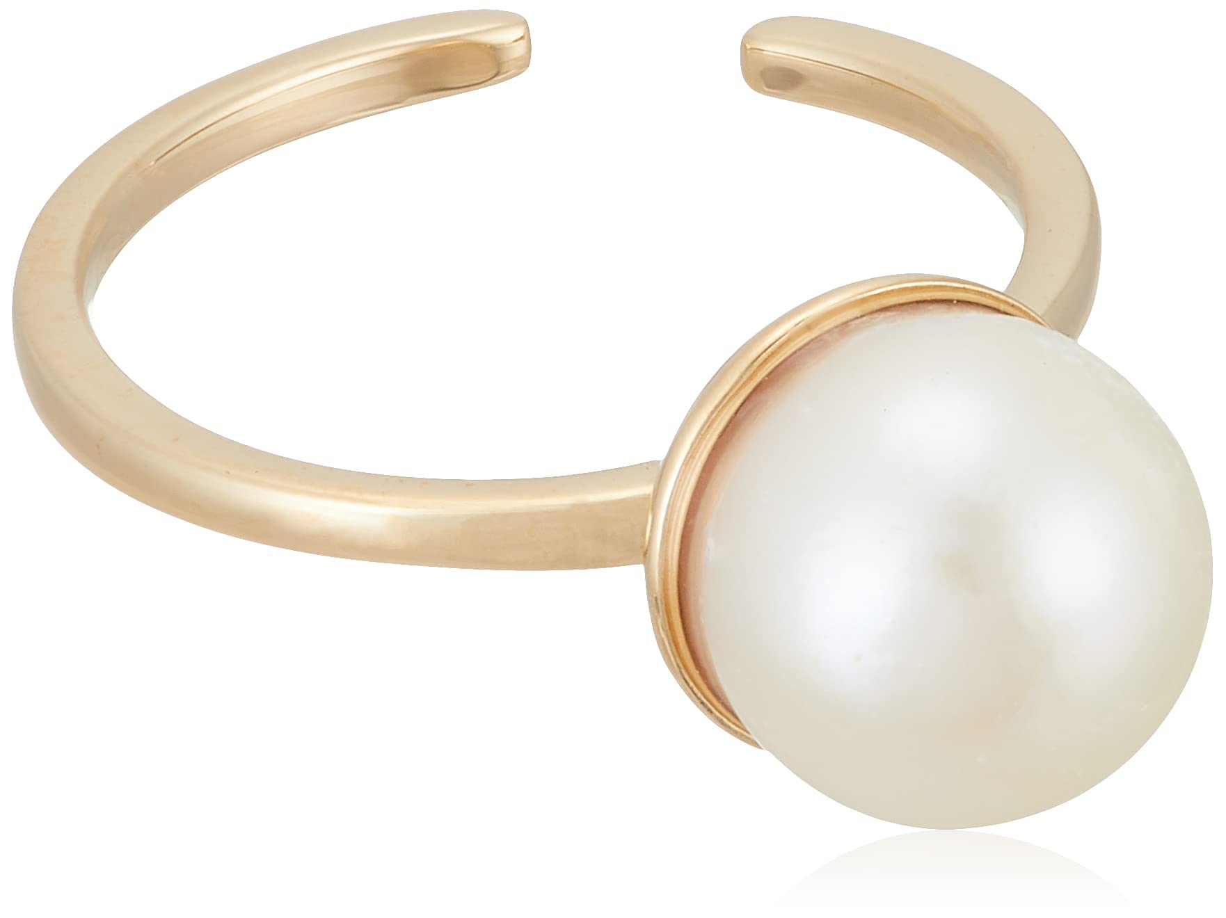 

ESTELLE June Birthstone K10 Yellow Gold Akoya Pearl Ear Cuff (Single) 0291-0354-0019-0000