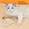 Katzenkauspielzeug Bissfest Natürliche Materialien Erfrischender Atem Haustier Katze Kätzchen Zähne Putzstab Haustierbedarf