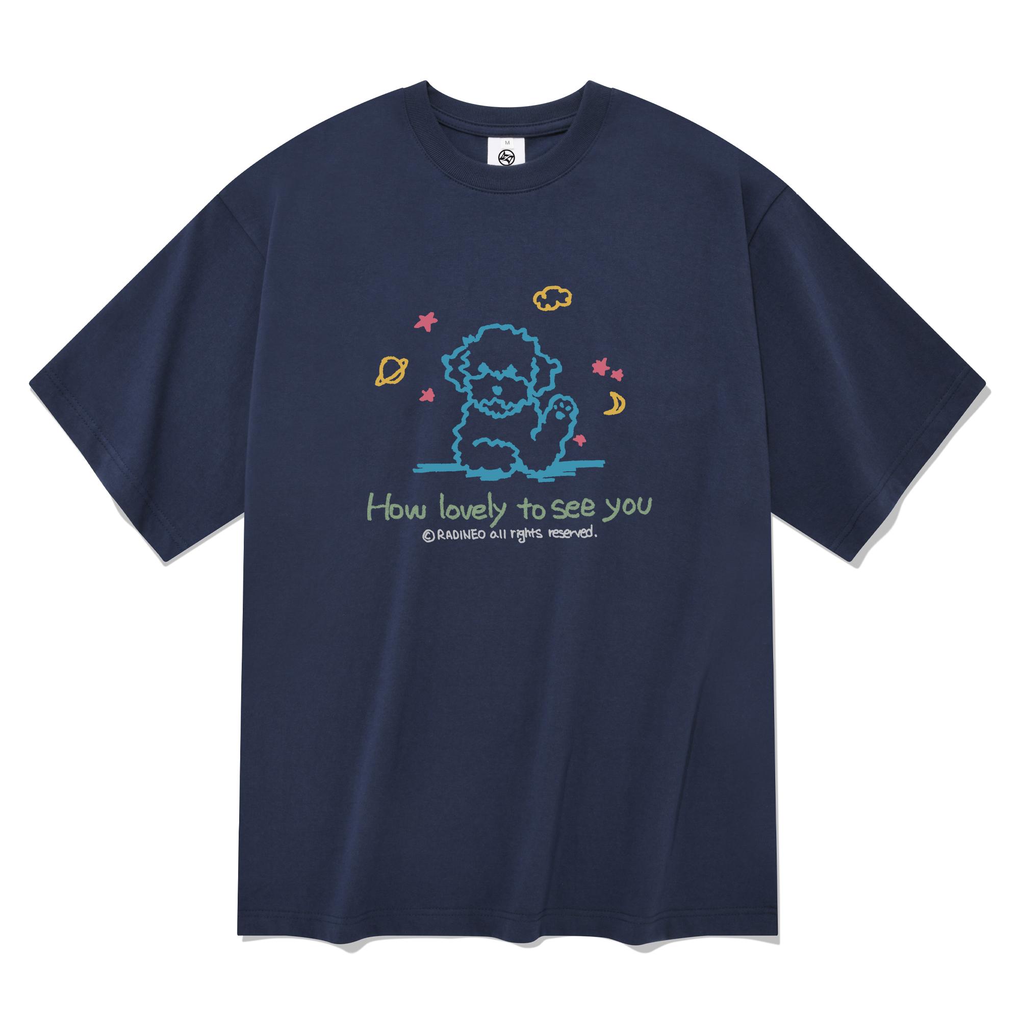 Radineo Lovely Short Sleeve T-Shirt Navy Navy (Navy)/M