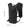 Professional Training Vest Bag Multi Layer Storage Pockets Reflective Trim Breathable Mesh Fabric For Outdoor Activity