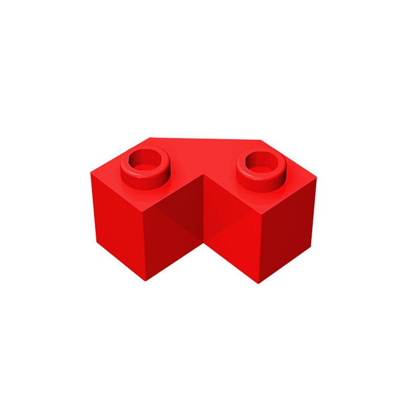 

50 г/51 шт. 87620 Клин 2x2 Граненый Блок Moc Цветные Аксессуары Совместимые с Кирпичиком DIY Детская Игрушка Детали Сборки 50g--51PCS красный