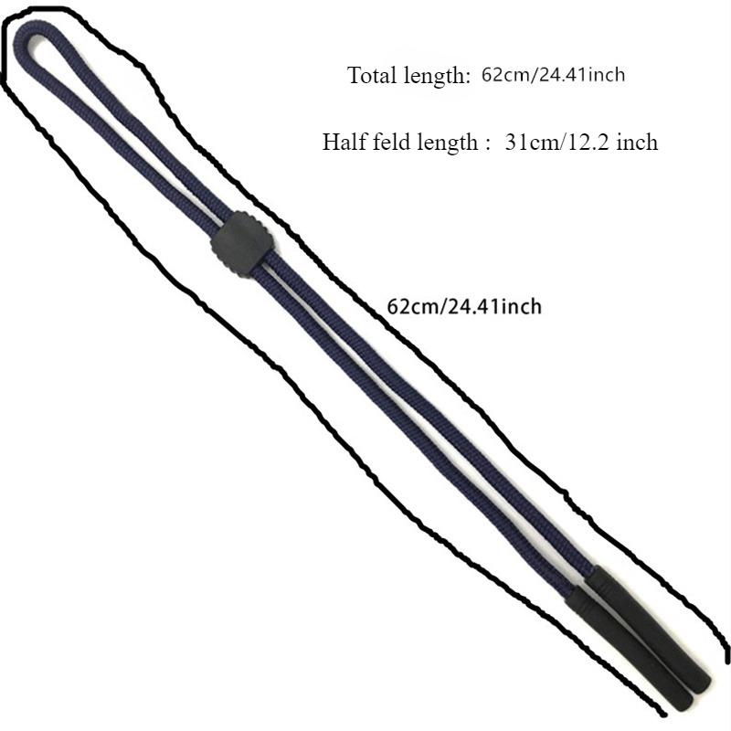 2026 Anti-Slip Eyeglasses Strap Neck Cord Sunglass Rope Band Holder - Durable Comfortable String for Glasses