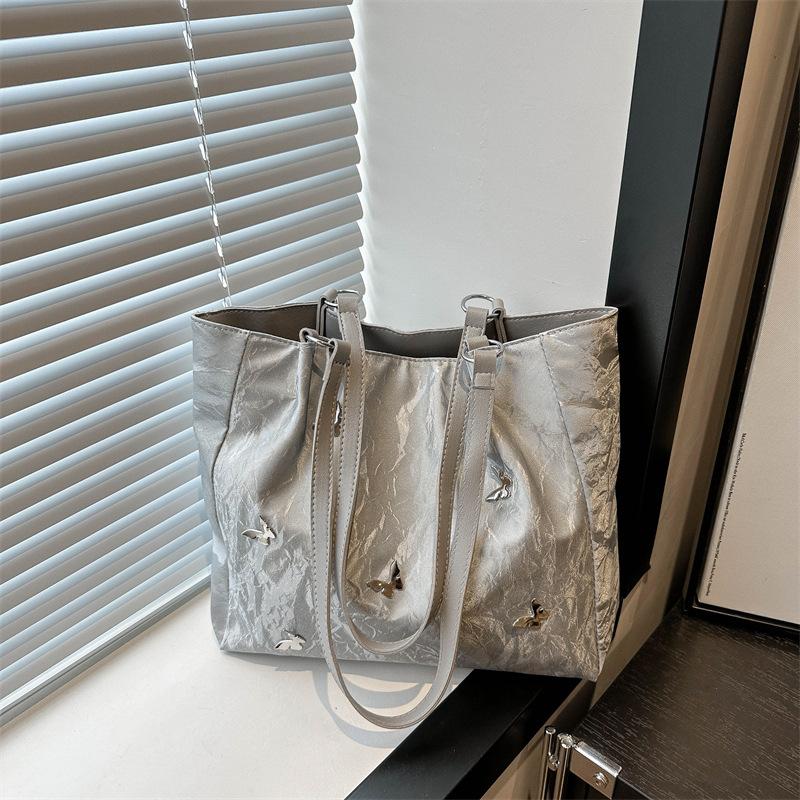 High Value Bag Women 2025 New Summer Fashion Butterfly Shoulder Bag Large Capacity Tote Bag Large Bag