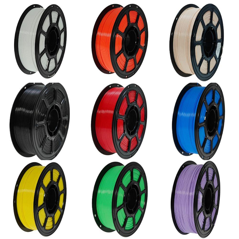 1,75 mm 3D-skrivarfilament 1 kg spole 3D-utskriftsmaterial PETG-filament 3D-utskriftshobbyist