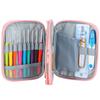 Crocheting Needle Colored TPR Soft Handle Knitting Crochet Set DIY Knitting AccessoriesPink