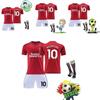 2324 Red Devil Home Children's Training Suit Football Team Uniform Youth And Adult Sizes