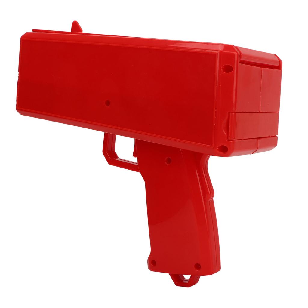 Make It Rain Money Shooting Toy Paper Playing Spray Money Toy Handheld Money Spray Toy Party Supplies Red