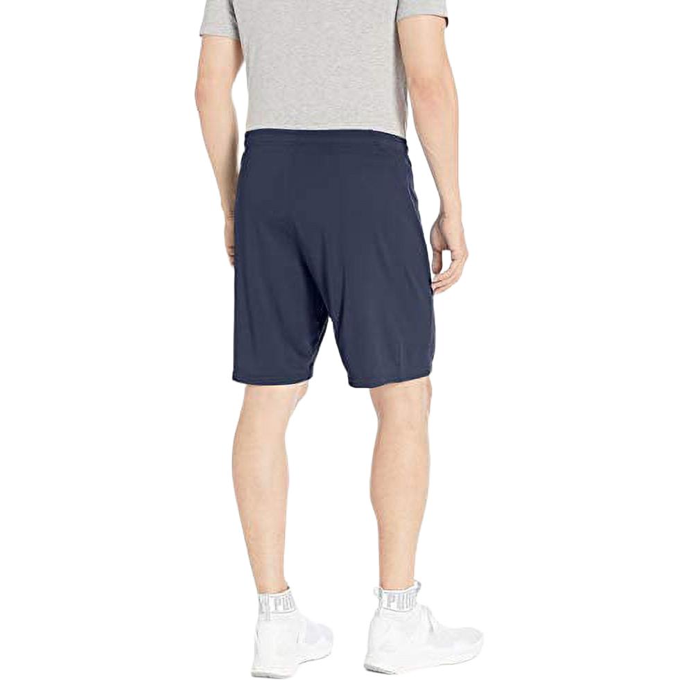 Puma Active Solid Logo Mid Rise Fitted Elastic Straight Casual Shorts Men shorts Blue 588864-06