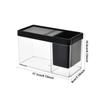 Aquarium Mini Fish Tank Ornamental Fish Table Box Landscape Creative Small Tropical Tank Table Fish Tank Organizer Storage