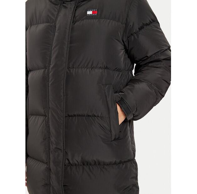 Down Jacket Tommy Jeans Alaska DW0DW18860 Black Regular Fit