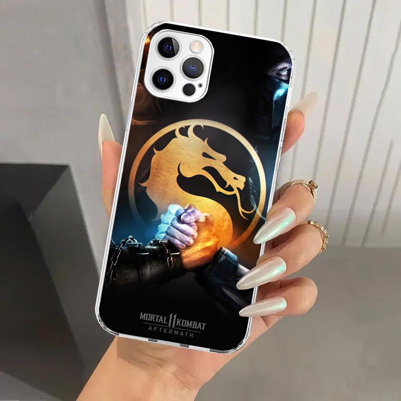 

Mortal Kombat Phone Case for Iphone 17 Air 16 15 Plus 14 13 Mini 12 11 Pro Max 16E 7 8 SE 2020 Soft Funda Print Shell 17 Air 16 iPhone 16 Pro