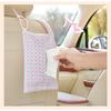 Cute Cream Style Diy Fabric Hanging Car Tissue Box Home Use