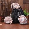 Portachiavi Peluche Riccio Carino da 10 cm Portachiavi Anime Creativo Accessori Ciondolo per Borsa da Donna