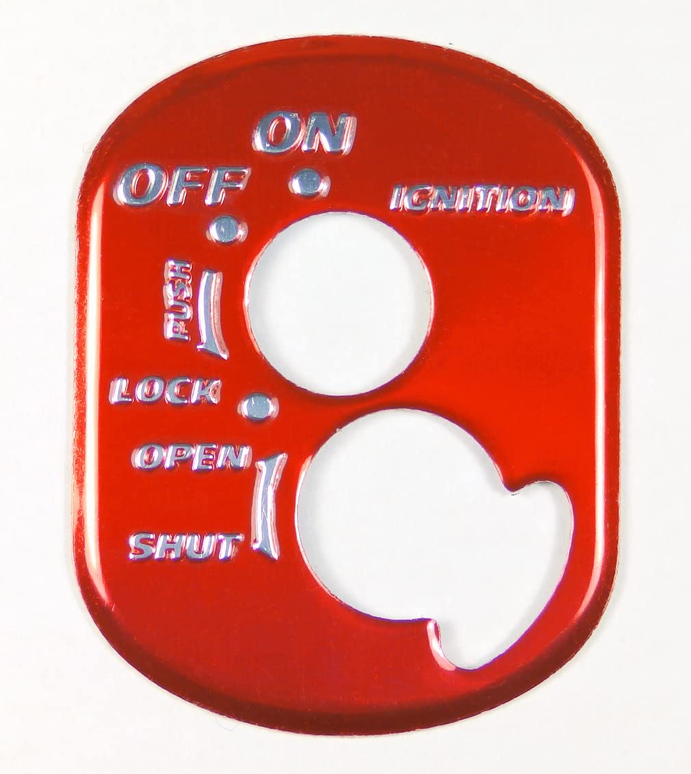 

Крышка ключа затвора HONDA Тип Dio AF62 AF68 Today AF61 AF67 Giorno AF70 Внешний совместимый продукт (красный) красный