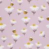 Outdoor Decorative Fabrics Oxford - Daisy and Bee Motif