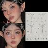 Malnia Home - Teardrop Rhinestone Face Makeup Jewels Sticker