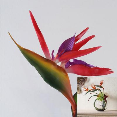 Hochzeit Dekor Strelitzia Reginae Paradiesvogel Fake Pflanze Künstliche Blume