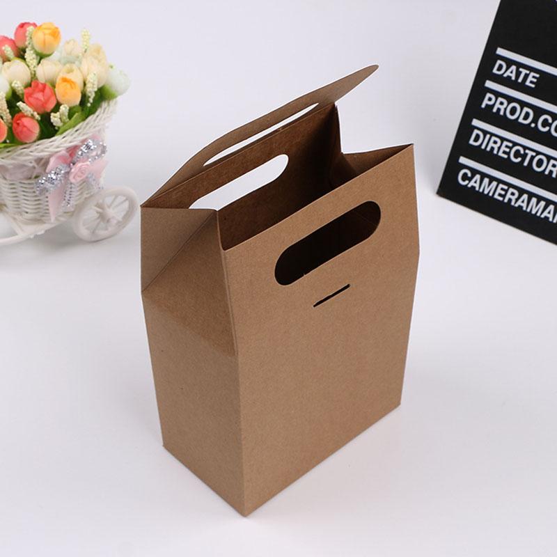 WTEMPO Foldable DIY Paper Gift Handbags Universal Packaging Bags Ideal for Storing and Gifting Delicate Items Perfect for Birthday Wedding