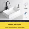 Tengxiang Ceramic Sink: White Floor-Standing Luxury Basin with Cabinet for Bathroom or Balcony