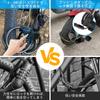 Fingerprint Bike Waterproof Bicycle Lock Cable for Outdoor Keyless Biometric Bike Lock for and Fence Doors Lock, 4.9ft Cycling, Heavy-Duty Bicycles,