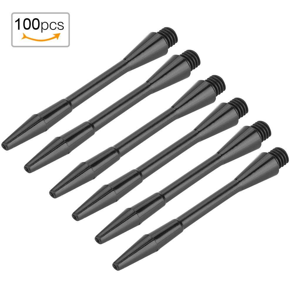 100 Stück Starke Robuste Dart Schäfte Stäbe Kunststoff PP Nylon Stange