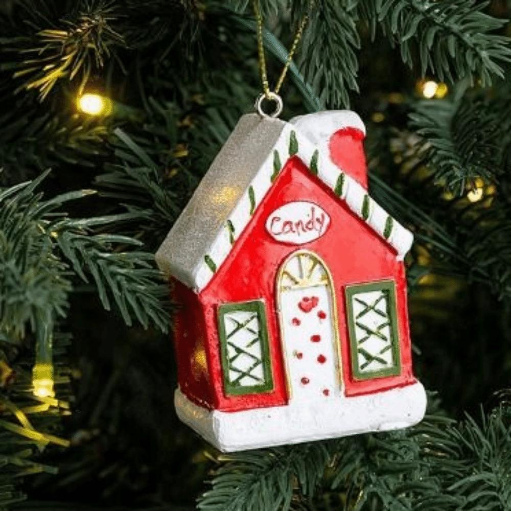 Painted Christmas Tree Decoration Pendant DIY Christmas Hanging Ornament Xmas Party Supplies