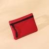 Mini Coin Purse Simple Zipper  Storage Pouch Money Pocket Solid Color Coin Key Bag Women Men Cute Wallet Mini Purse