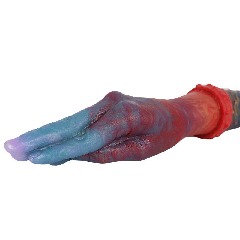 Prst dvojitý dildo anální kolík dildo fisting zařízení pro dospělé sexuální hračky realistický penis vibrační penis odsávání BDSM otrok