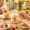 Drinkware Snowman Christmas Wine Glass Deer Shiny Santa Clear Glass Insulated Double Layer Christmas Art Cup Coffee Enthusiasts