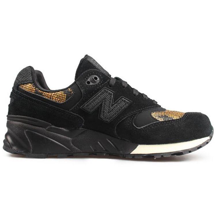 New Balance Nb 999 Comfortable Shock Absorption Quick Dry Low Top Running Shoes Women sneaker Black Yellow WL999PW