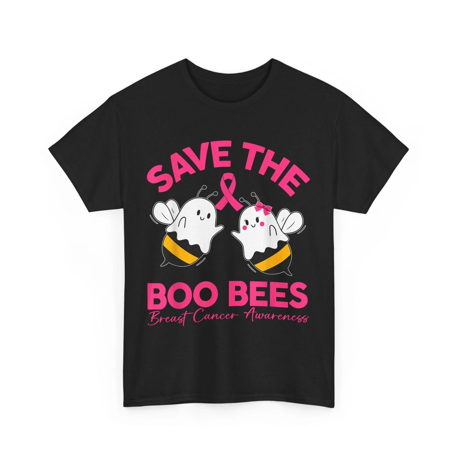 Breast Cancer Awareness Shirt, Save The Boo Bees Funny Shirt 2XL