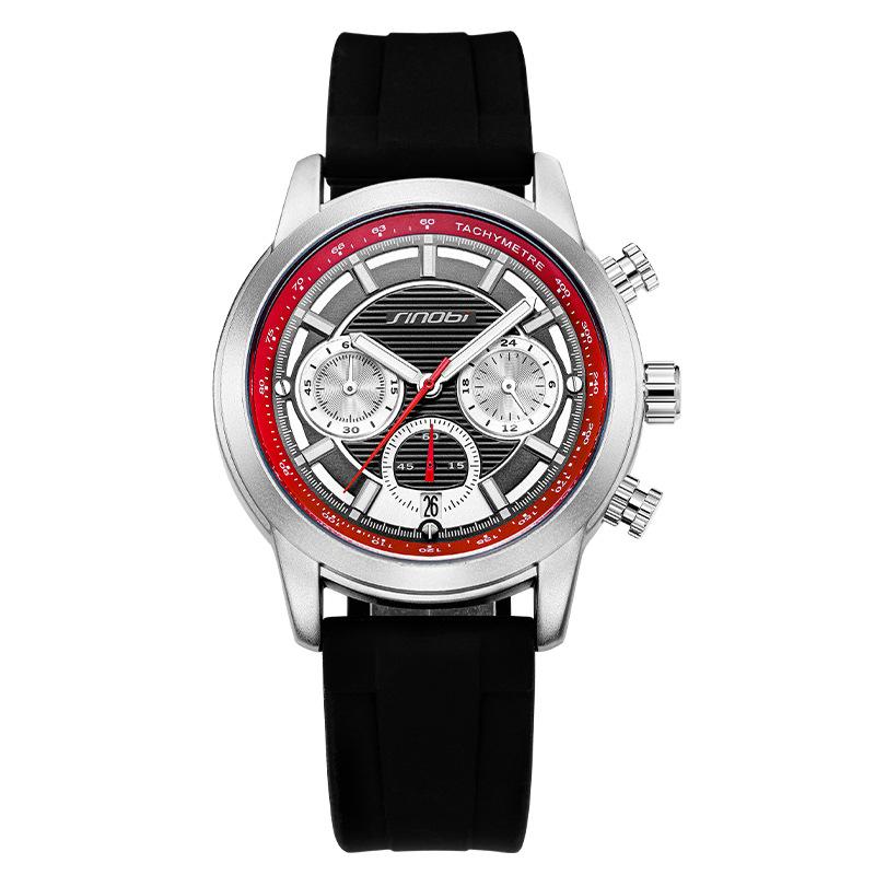 

Men S Watch Men S Multifunctional Small Three-Hand Sports Watch With Date Quartz Watch 9865