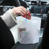Self-Standing Plastic Trash Bag for Bathroom and Car Usage