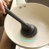 Long Handle Kitchen Pot Washing Brush Multi-function Dish Washing Brushs Gifts Pot Brush