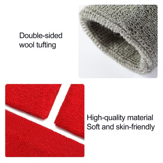 Terry Cloth Wrist Sweatband Breathable Absorbent Sports Wrist Band Men Women Athletic Running Football Volleyball Basketball Tennis Wristband