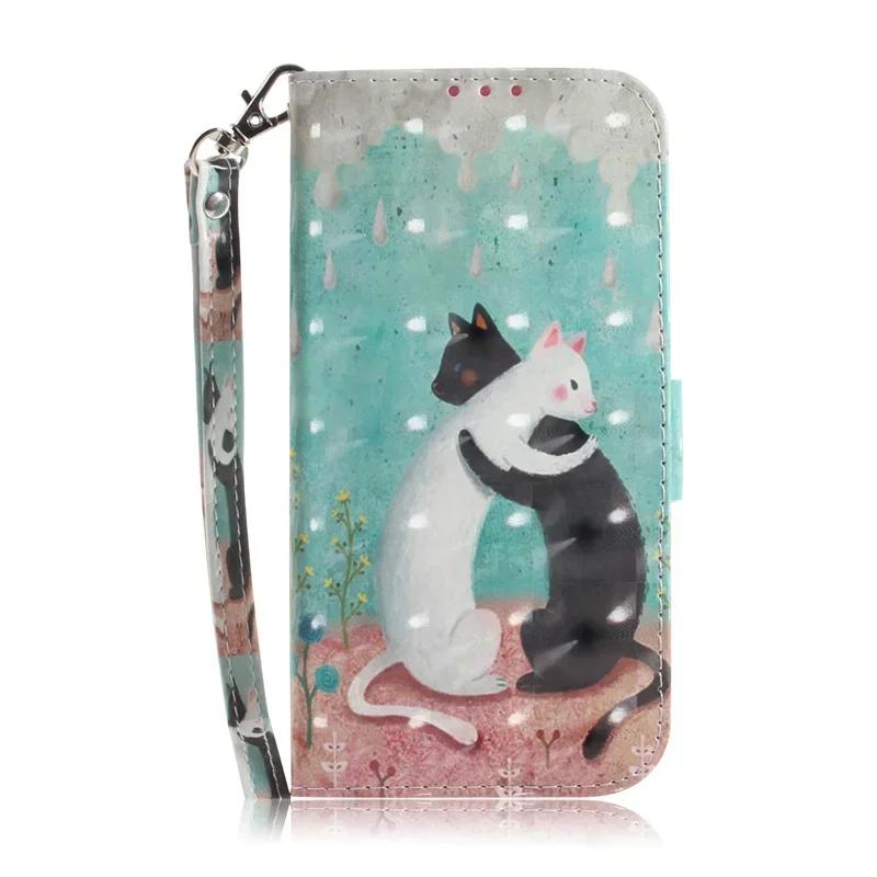 New Painted Case for Xiaomi Poco M6 X6 C65 Pro Wallet Case Xiomi Mi PocoM6 PocoX6 Pro PocoC65 Cartoon Flower Leather Book Cover
