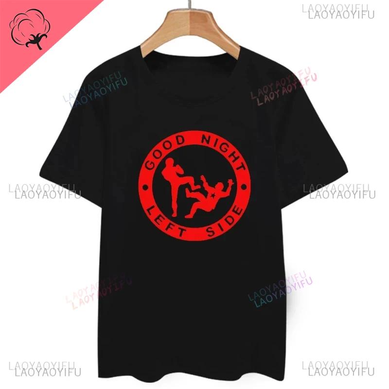 2025 New Arrival LE Good Night Left Side TShirt Men and Women Tee for Young Age and Middle Age Male and Lady Summer Popular Tops