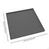 Laundry ApplianceTop Mat Scratch Protection Dryer Top Waterproof Silicone Washer Topper Gray