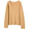 Women's 2025 Winter Casual V-Neck Loose Knit Sweater