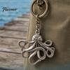 Mother Day Keychain Pendant Octopus Design Multi-Tentacled Ocean Charm Alloy Special Occasion Key Chain Compact Size Backpack Bag Accessory