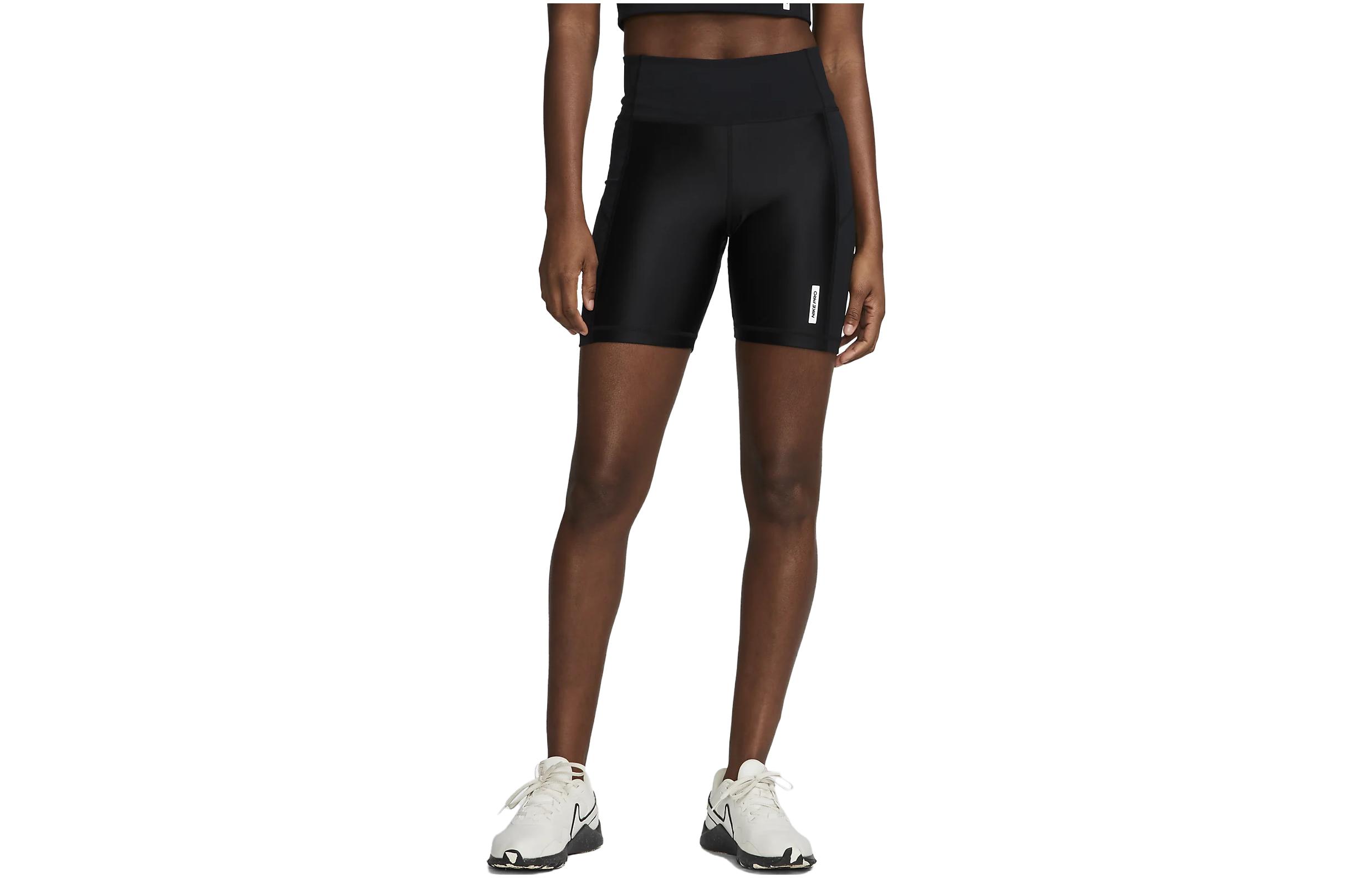 Nike Sports Shorts Women s Black Moderate Tight Pants DX0224-010 XL