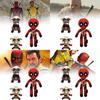 Cute Adorable Deadpool Wolverine Plush Toy Figurines For Kids Collectors