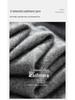 Men's Business Casual Cashmere Cardigan - Thick Stand Collar Wool Knit for Autumn & Winter