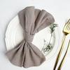50pcs Handmade Gauze Napkins 30X30cm Cotton Cloth Napkins Fabric Serviette Gauze Table Towels for Wedding Party Baby Shower Set