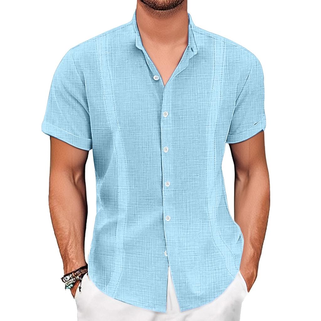 Men's Vintage Linen Casual Loose Shirt