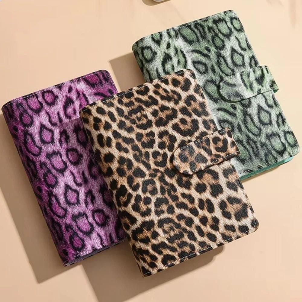 Colorful Handbook Storage Bag PU Money Saving Envelope Soft Budget Binder Planner Budget Planner