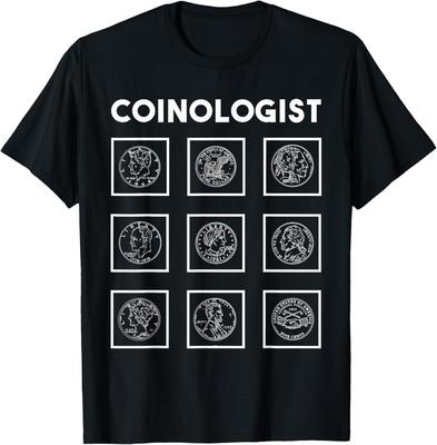 Coinologist Myntsamlare Numismatik Myntsamling T-shirt Gåva Unisex T-shirt