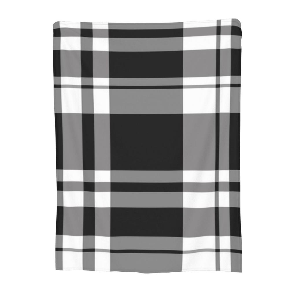 Tartan Flannel Throw Blanket  Soft Warm  Bedspread for Bed Living Room Picnic Travel Sofa