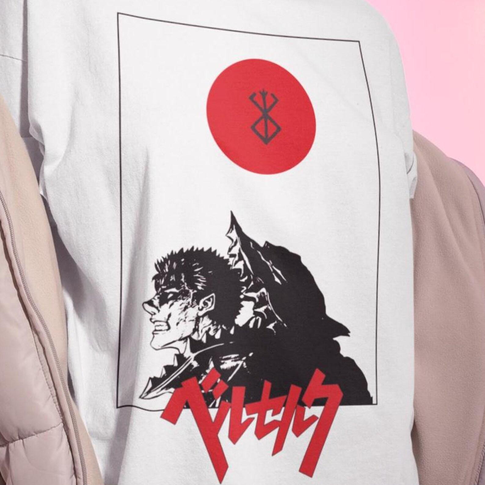 Guts Anime Shirt – Manga Cosplay Graphic Tee,Guts Tshirt 4XL