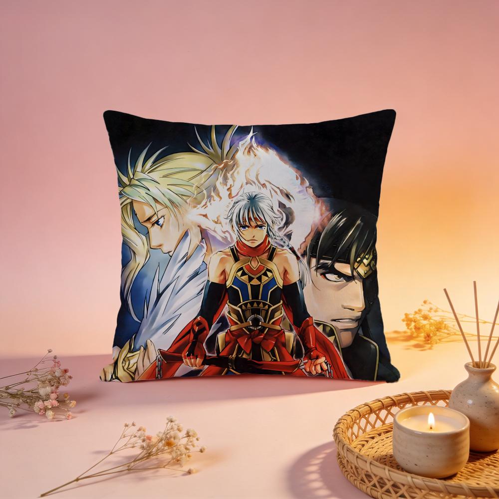 

Trendy GGenso Suikodenew Cushion Cover Comfortable Durable Pillow Cover MultiScene for Home Office Car Sofa 30X30cm
